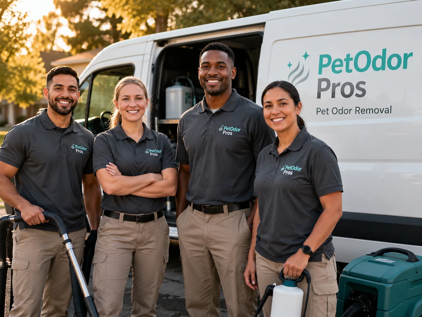 Pet Odor Removal team serving Rocklin, CA